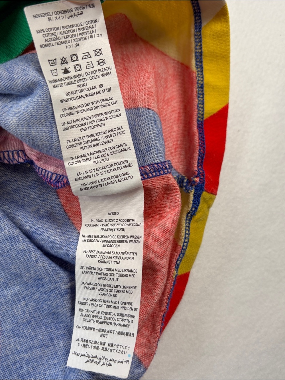 Mini Boden 5-6Y Striped Rainbow Heart Pocket Dress - Picture 8 of 9